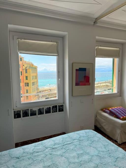 Appartamento Attico Sul Porticciolo Antico Di Camogli Esterno foto