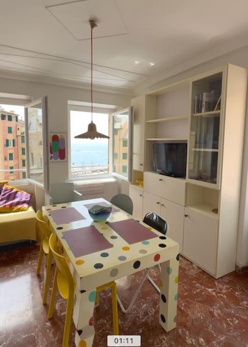 Appartamento Attico Sul Porticciolo Antico Di Camogli Esterno foto