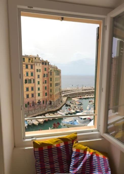 Appartamento Attico Sul Porticciolo Antico Di Camogli Esterno foto