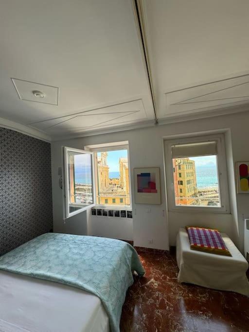 Appartamento Attico Sul Porticciolo Antico Di Camogli Esterno foto