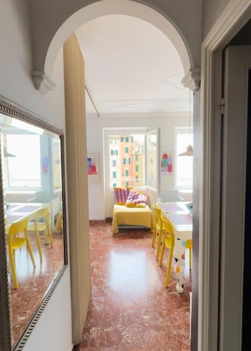 Appartamento Attico Sul Porticciolo Antico Di Camogli Esterno foto