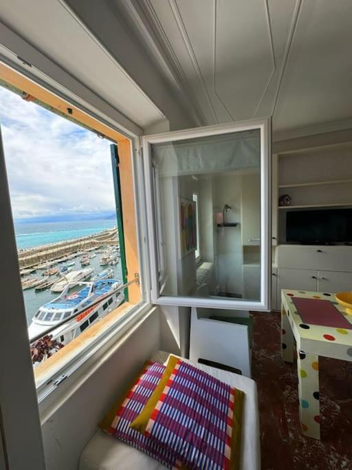 Appartamento Attico Sul Porticciolo Antico Di Camogli Esterno foto