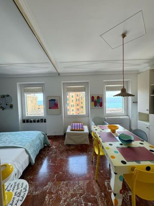 Appartamento Attico Sul Porticciolo Antico Di Camogli Esterno foto