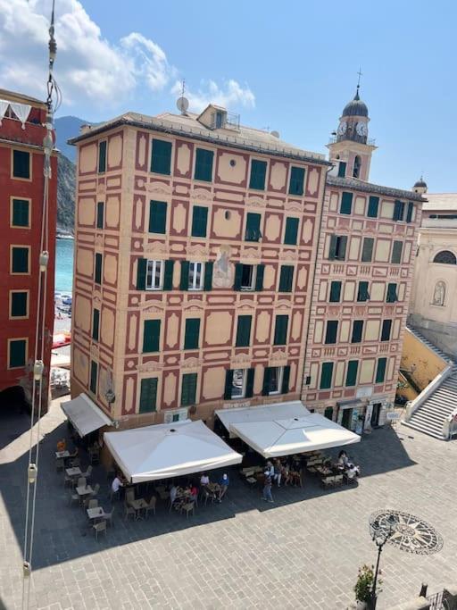 Appartamento Attico Sul Porticciolo Antico Di Camogli Esterno foto