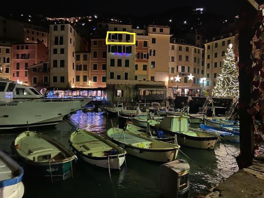 Appartamento Attico Sul Porticciolo Antico Di Camogli Esterno foto